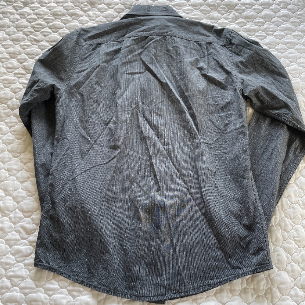 Betabrand Button Down Shirt Size Small Organic Cotton - Picture 2 of 5